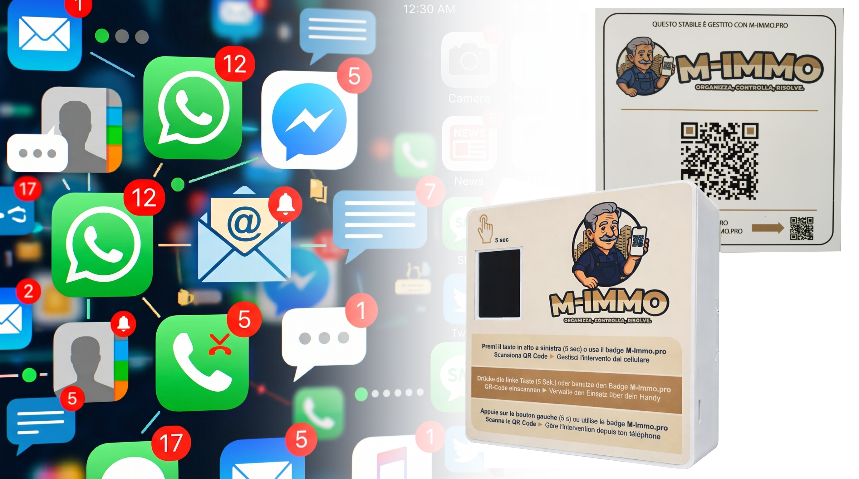 Gestione immobiliare e manutenzione sul posto