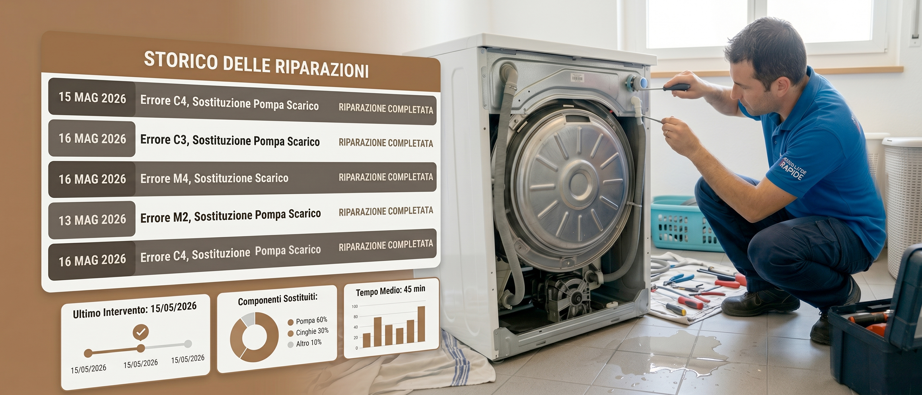Storico e report delle attività